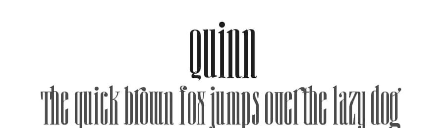 Quinn by MAGOfonts — Serif Font