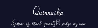 Quinnesha by Edric Studio — Script Handwritten Font — thumbnail 2