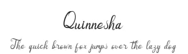 Quinnesha by Edric Studio — Script Handwritten Font — thumbnail 1