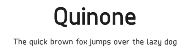 Quinone by UkiyoMoji Fonts — Sans Serif Font