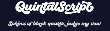Quintal Script by Måns Grebäck — Script Handwritten Font — thumbnail 2
