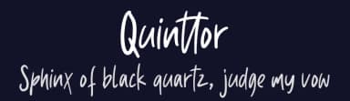 Quinttor by Creatype Studio — Script Handwritten Font — thumbnail 2