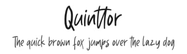 Quinttor by Creatype Studio — Script Handwritten Font — thumbnail 1