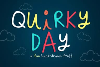 Quirky Day Font by Quirky Queen Media — Script Handwritten Font — thumbnail 1
