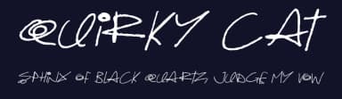 Quirky Cat by Hawtpixel — Script Handwritten Font — thumbnail 2