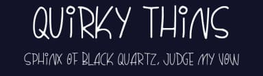 Quirky Thins by Hawtpixel — Script Handwritten Font — thumbnail 2
