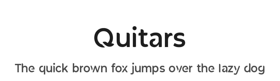 Quitars by Arliyan Creative — Sans Serif Font