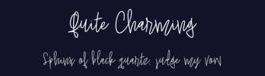 Quite Charming by Brittney Murphy Design — Script Handwritten Font — thumbnail 2