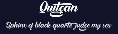 Quitgan by FallenGraphic Studio — Script Handwritten Font — thumbnail 2