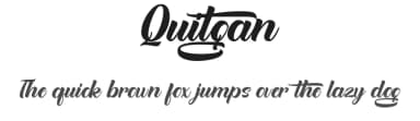 Quitgan by FallenGraphic Studio — Script Handwritten Font — thumbnail 1