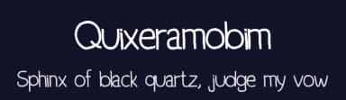 Quixeramobim by Antônio Adriano Brito — Script Handwritten Font — thumbnail 2