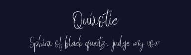 Quixotic by Deniz86 — Script Handwritten Font — thumbnail 2