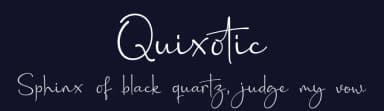 Quixotic by Typeline Studio — Script Handwritten Font — thumbnail 2