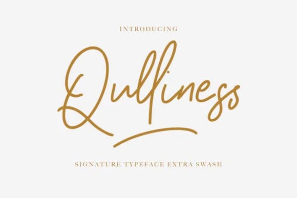 Qulliness Font by Maulana Creative — Script Handwritten Font