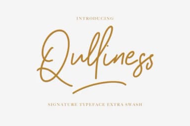 Qulliness Font by Maulana Creative — Script Handwritten Font — thumbnail 1