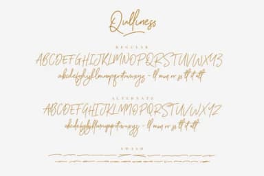 Qulliness Font by Maulana Creative — Script Handwritten Font — thumbnail 4