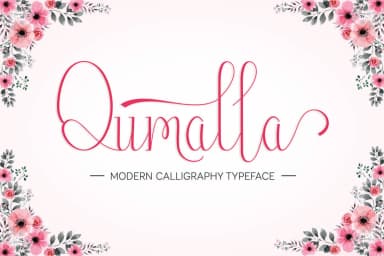 Qumalla Font by WDfont Creative — Script Handwritten Font — thumbnail 1
