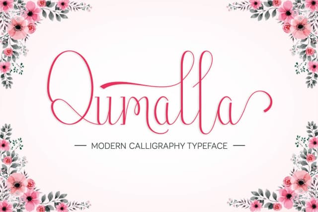Qumalla Font by WDfont Creative — Script Handwritten Font
