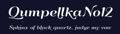 QumpellkaNo12 by gluk — Script Handwritten Font — thumbnail 2