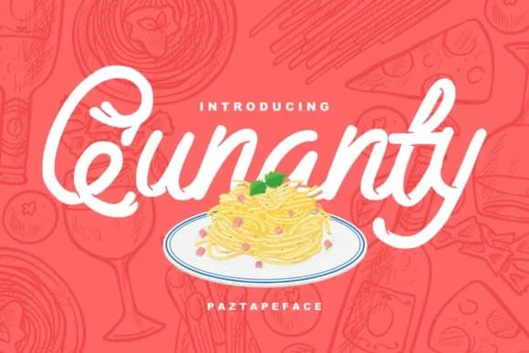 Qunanty Font by Vunira — Script Handwritten Font