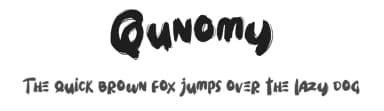 Qunomy by Vunira Design — Script Handwritten Font — thumbnail 1