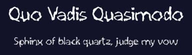 Quo Vadis Quasimodo by Samyuli — Script Handwritten Font — thumbnail 2