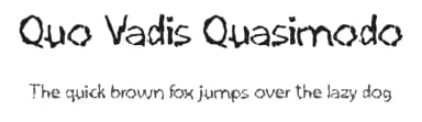 Quo Vadis Quasimodo by Samyuli — Script Handwritten Font — thumbnail 1