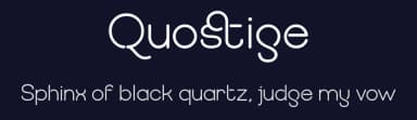 Quostige by ArtzaGraph Studio — Sans Serif Font — thumbnail 2