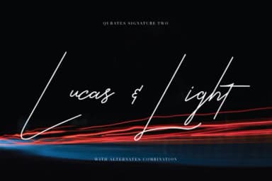 Qurates Signature Two Font by typobureaustudio — Script Handwritten Font — thumbnail 3