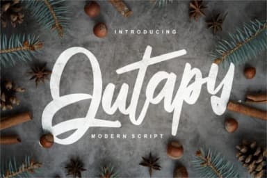 Qutapy Font by Vunira — Serif Font — thumbnail 1
