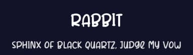 Rabbit by Belina Studio — Script Handwritten Font — thumbnail 2