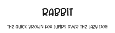 Rabbit by Belina Studio — Script Handwritten Font — thumbnail 1
