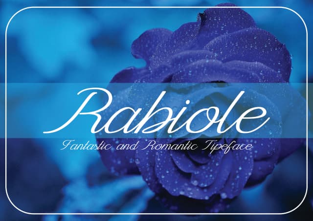 Rabiole Font by harizandy — Script Handwritten Font