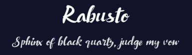 Rabusto by Famco Typefoundry — Script Handwritten Font — thumbnail 2