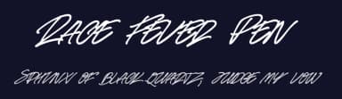 Race Fever Pen by Måns Grebäck — Script Handwritten Font — thumbnail 2