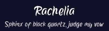 Rachelia by 7NTypes — Script Handwritten Font — thumbnail 2