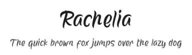 Rachelia by 7NTypes — Script Handwritten Font — thumbnail 1