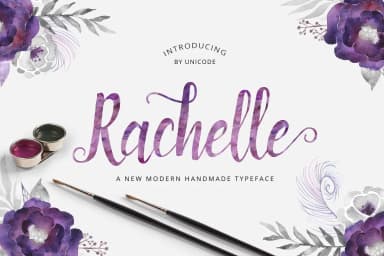 Rachelle Font by Unicode Studio — Script Handwritten Font — thumbnail 1