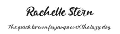 Rachelle Stern by Kong Font — Script Handwritten Font — thumbnail 1
