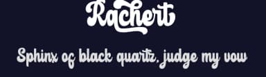 Rachert by Ahweproject — Script Handwritten Font — thumbnail 2