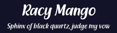 Racy Mango by 7NTypes — Script Handwritten Font — thumbnail 2