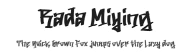 Rada Miying by selawetype — Script Handwritten Font — thumbnail 1
