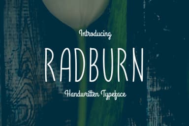 Radburn Font by Contour Fonts — Script Handwritten Font — thumbnail 1