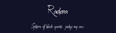 Radena by Vacatype Co. — Script Handwritten Font — thumbnail 2