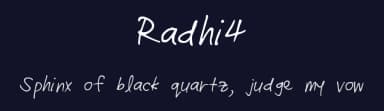 Radhi4 by radhika patel — Script Handwritten Font — thumbnail 2
