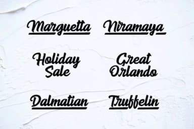 Radiant Script Font by great19 — Script Handwritten Font — thumbnail 9