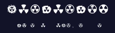 Radiation by D3 — Dingbats Font — thumbnail 2