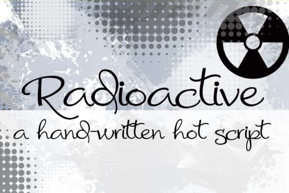 Radioactive Font by Illustration Ink — Script Handwritten Font