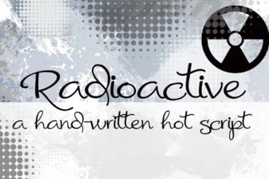Radioactive Font by Illustration Ink — Script Handwritten Font — thumbnail 1