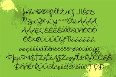 Radioactive Font by Illustration Ink — Script Handwritten Font — thumbnail 3